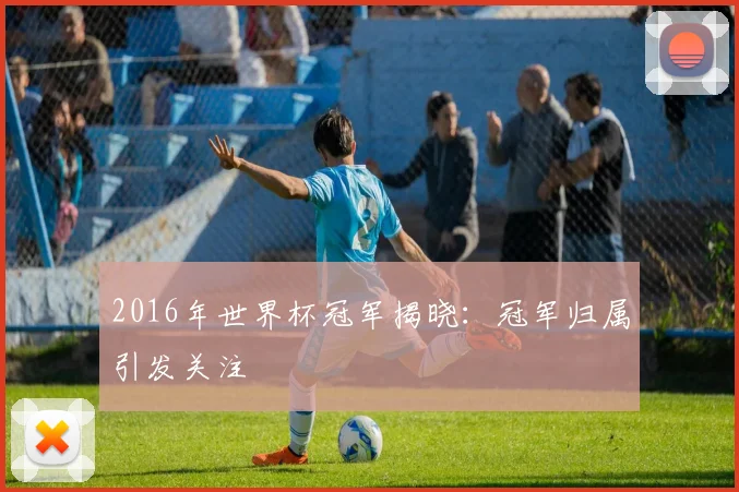 2016年世界杯冠军揭晓:冠军归属引发关注